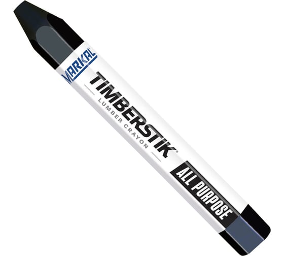 Мелок строительный Markal Timberstik All Purpose черный 80353
