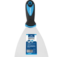 Шпатель vertextools 100 мм, нержавеющая сталь, двухкомпонентная ручка (1/ 12/ 120) 1705-100