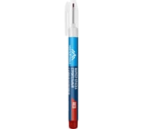 Маркер краска строительный vertextools с длинным наконечником, красный 0021-03