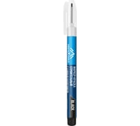 Маркер краска строительный vertextools с длинным наконечником, черный 0021-02