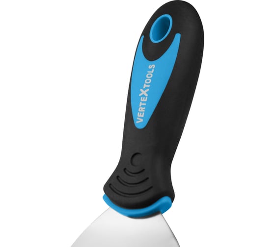 Шпатель vertextools 120 мм, нержавеющая сталь, двухкомпонентная ручка (1/ 12/ 120) 1705-120