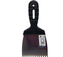 Шпатель для клея DeltaRoll 100 мм, зуб 4х4, нержавеющая сталь S44100