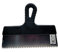 Шпатель для клея DeltaRoll 250 мм, зуб 4х4, нержавейка S44250