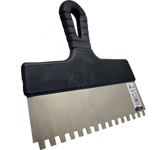 Шпатель для клея DeltaRoll 250 мм, зуб 8х8, нержавейка S88250
