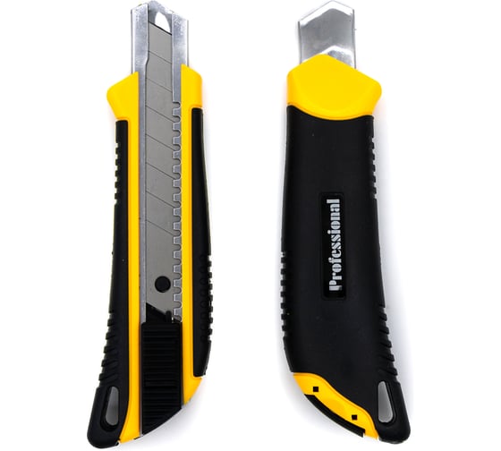 Нож NOVOCRAFT 18 mm SD-16, резиновый корпус, пакет е/п SD-16
