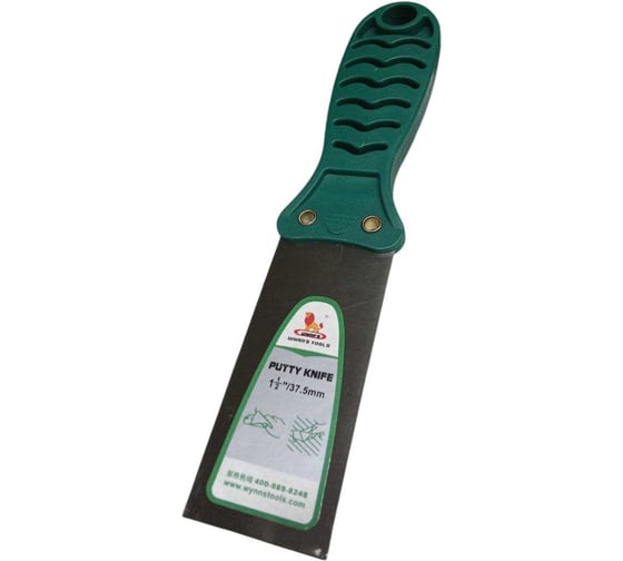Шпатель WYNNS 38 мм, стальной, с пластиковой ручкой, 1/2 W0625B 00000027963