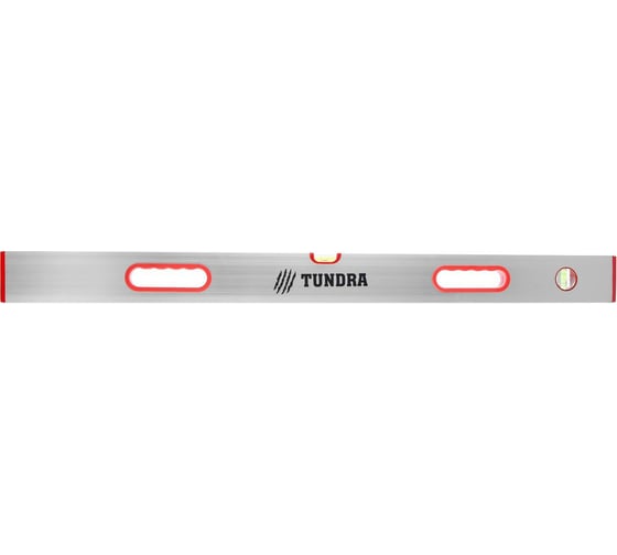 Правило-уровень TUNDRA алюминиевое, 2 глазка, 2 рукоятки, 1 м 1123621