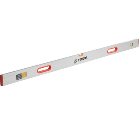 Правило-уровень TUNDRA алюминиевое, 2 глазка, 2 рукоятки, 1.5 м 1123622