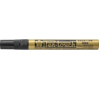 Маркер SAKURA Pen-Touch тонкий стержень, 2.0мм, Золотой 41501