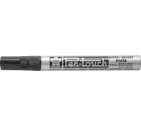 Маркер SAKURA Pen-Touch тонкий стержень, 2.0мм, Серебряный 41502