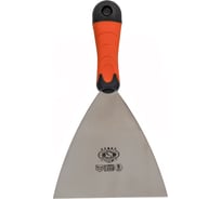 Нержавеющий шпатель малярный Olejnik 150мм ручка Bitem 124015-2KB