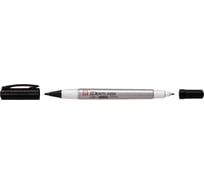 Маркер SAKURA Identi Pen двусторонний, перманентный, стержень 0.4-1.0мм, Черный XYK-T 49