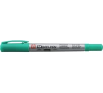 Маркер SAKURA Identi Pen двусторонний, перманентный, стержень 0.4-1.0мм, Зеленый XYK-T 29