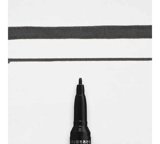 Маркер SAKURA Pen-Touch тонкий стержень 1.0мм, Черный XPMKA(SE) 49