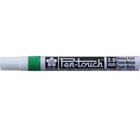 Маркер SAKURA Pen-Touch тонкий стержень 2.0мм, Зеленый XPFKA 29