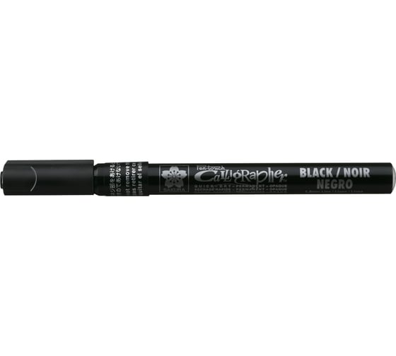 Маркер SAKURA Pen-Touch Calligrapher тонкий стержень 1.8мм, Черный XPSK-C 49