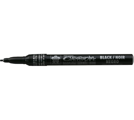 Маркер SAKURA Pen-Touch Calligrapher тонкий стержень 1.8мм, Черный XPSK-C 49