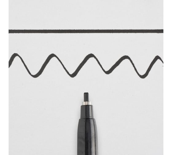 Маркер SAKURA Pen-Touch Calligrapher тонкий стержень 1.8мм, Черный XPSK-C 49