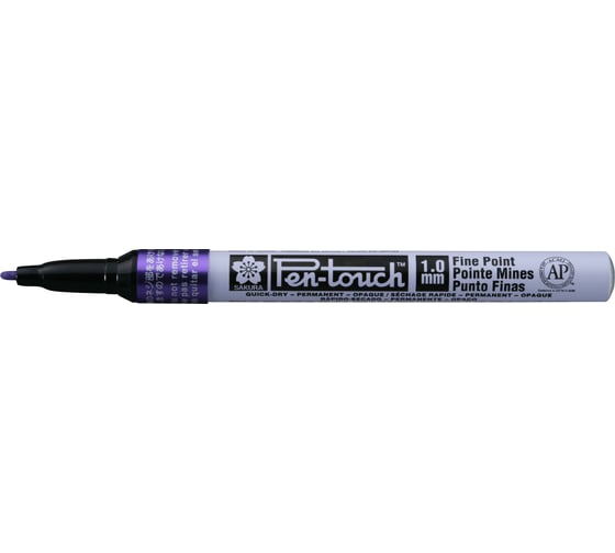 Маркер SAKURA Pen-Touch тонкий стержень 1.0мм, Фиолетовый XPMKA 24