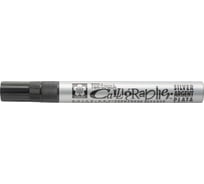 Маркер SAKURA Pen-Touch Calligrapher средний стержень 5.0мм, Серебряный XPFK-C 53