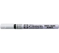 Маркер SAKURA Pen-Touch Calligrapher тонкий стержень 1.8мм, Белый XPSK-C 50