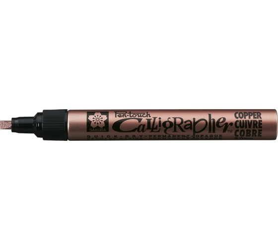 Маркер SAKURA Pen-Touch Calligrapher средний стержень 5.0мм, Медный XPFK-C 54