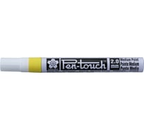 Маркер SAKURA Pen-Touch тонкий стержень 2.0мм, Желтый XPFKA 3