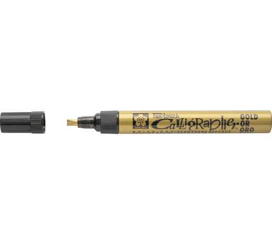 Маркер SAKURA Pen-Touch Calligrapher средний стержень 5.0мм, Золотой XPFK-C 51