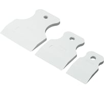 Шпатели резиновые Политех Standart (набор 40 мм, 60 мм, 80 мм) 1055005