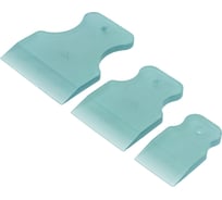 Шпатели силиконовые Политех Expert (набор 40 мм, 60 мм, 80 мм 1055006