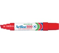 Промышленный маркер Artline 100 с широким наконечником, 7,5-12 мм, красный EK100-338