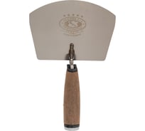 Шпатель для набора смеси bucket scoop / бакет скуп с хаммером ручка кожа alcantara / алькантара Olejnik / ОЛЕЙНИК 125120-LSSH