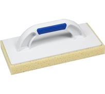 Терка KUBALA пластмассовая, с гигроскопичной губкой, 140х280 мм, ручка G-17 0388