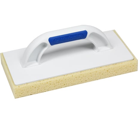 Терка KUBALA пластмассовая, с гигроскопичной губкой, 140х280 мм, ручка G-17 0388