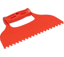 Шпатель KUBALA пластмассовый, 235мм, зубчатый 6х6мм 0703
