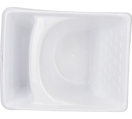 Ковш для краски DECOR 180х125х225 мм, 1,2л белый 670-2207