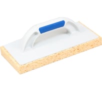 Терка KUBALA пластмассовая, с губкой целлюлозой, 140Х280 мм, ручка G-17 0377