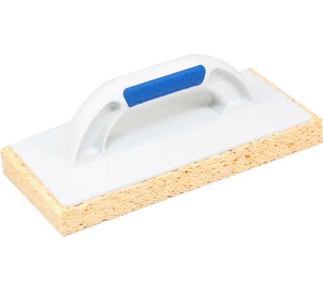 Терка KUBALA пластмассовая, с губкой целлюлозой, 140Х280 мм, ручка G-17 0377