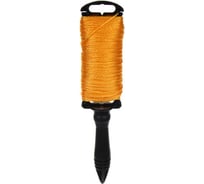 Шнур нейлоновый для строительных работ ЕРМАК на катушке 100м 624-106