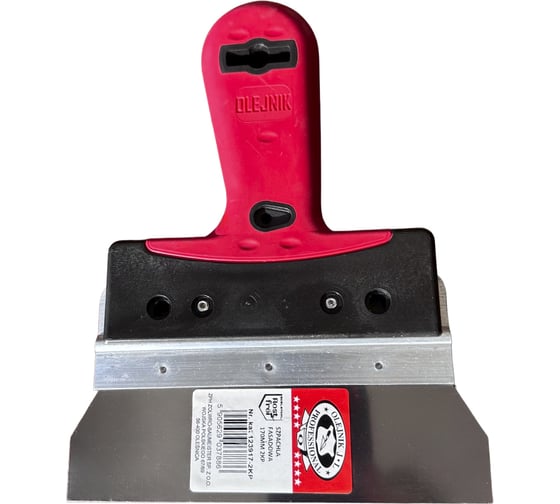 Нержавеющий шпатель фасадный Olejnik 170мм 123917-2K