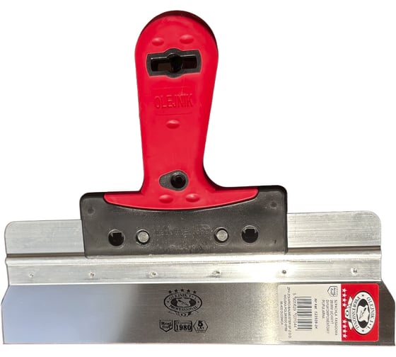 Нержавеющий шпатель фасадный Olejnik 280мм 123928-2KP