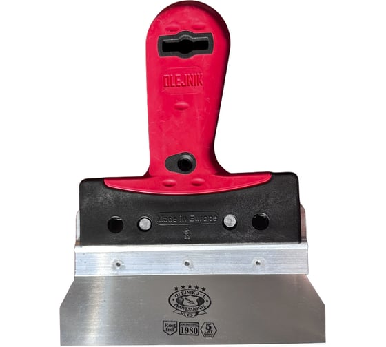 Нержавеющий шпатель фасадный Olejnik 170мм 123917-2KP