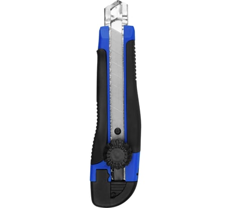 Нож малярный с двухкомпонентной ручкой vertextools круглый фиксатор 18мм 0044-100-18