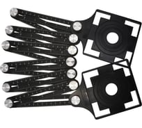 Шаблон плиточника универсальный TRIO-DIAMOND (12 колен; 2 трафарета) 280402