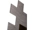 Гребёнка KRISTAL, 300х120 мм, зуб 12х12, 36155 6