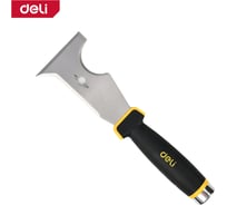 Шпатель-скребок многофункциональный DELI DL-HD03 нержавеющая сталь, двухкомпонентная рукоять 179581