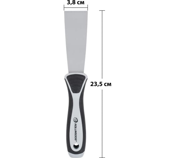 Гибкий шпатель ROLLINGDOG Putty knife из углеродистой стали № 50 премиум-класса, 38 мм, запатентован 50002 3