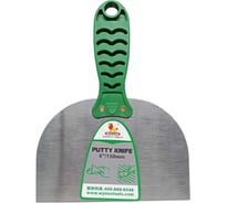 Шпатель стальной WYNNS Tools 150 мм, с пластмасовой ручкой, 6" W0625H 00000028410