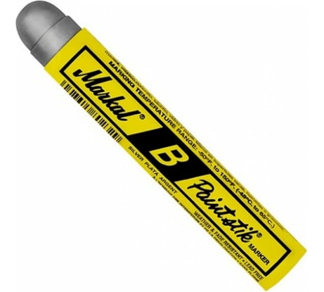 Твердый маркер-краска Markal B Paintstik серебрянный 80233