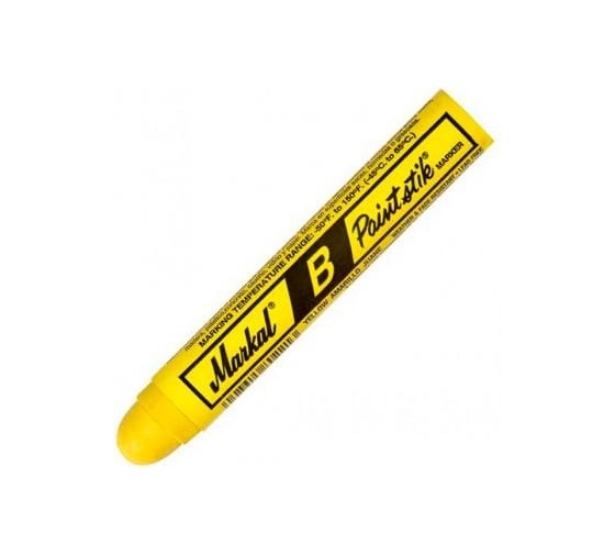 Твердый маркер-краска Markal B Paintstik 1/2 желтый 80251